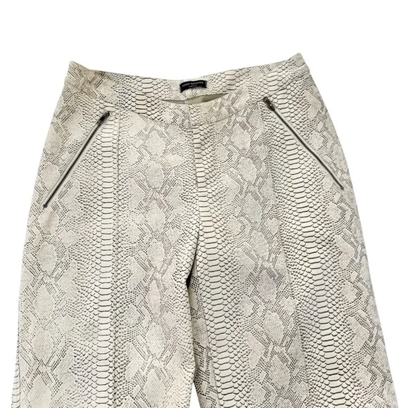 New Naked Wardrobe Snake V Waist Pant Faux Leather Size L - Picture 8 of 11